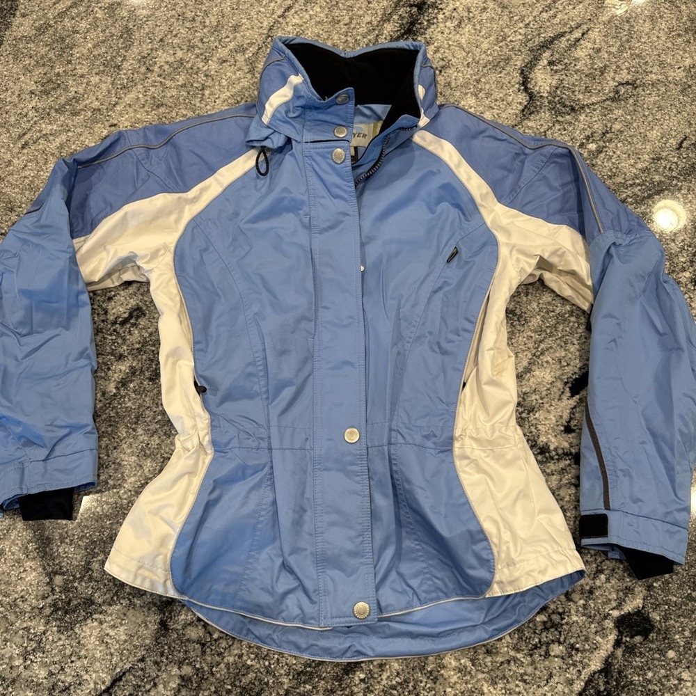 Obermeyer Ridgeline Ski Jacket Women's 8 Weather X Duroguard Winter Blue #G18